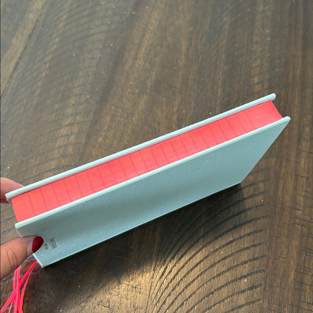 Kate Spade Light Blue Journal with Gold Logo - Picture 4 of 5